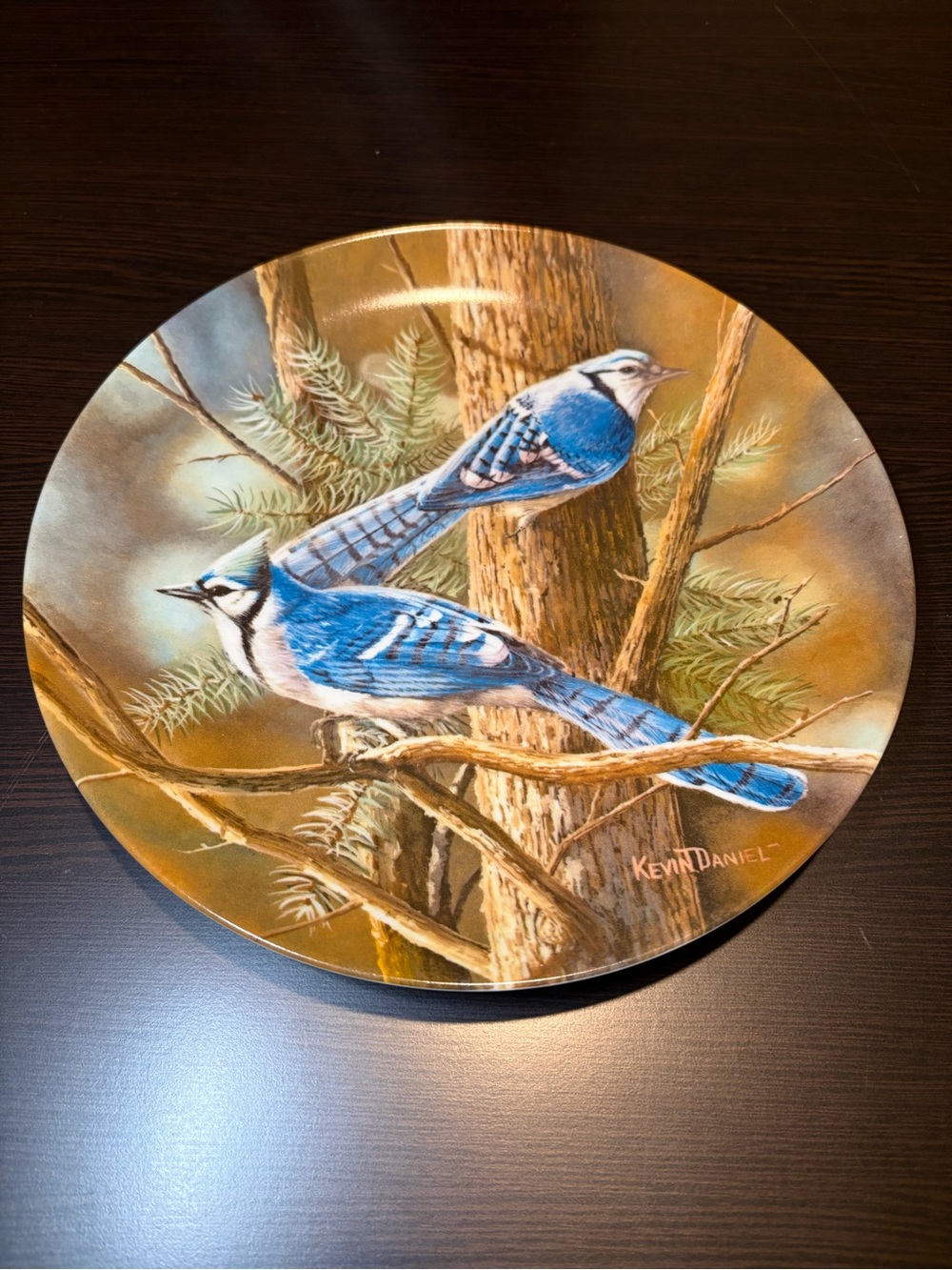 The Blue Jay Limited Edition Knowles Wall Plate - Kevin Daniel 1985
